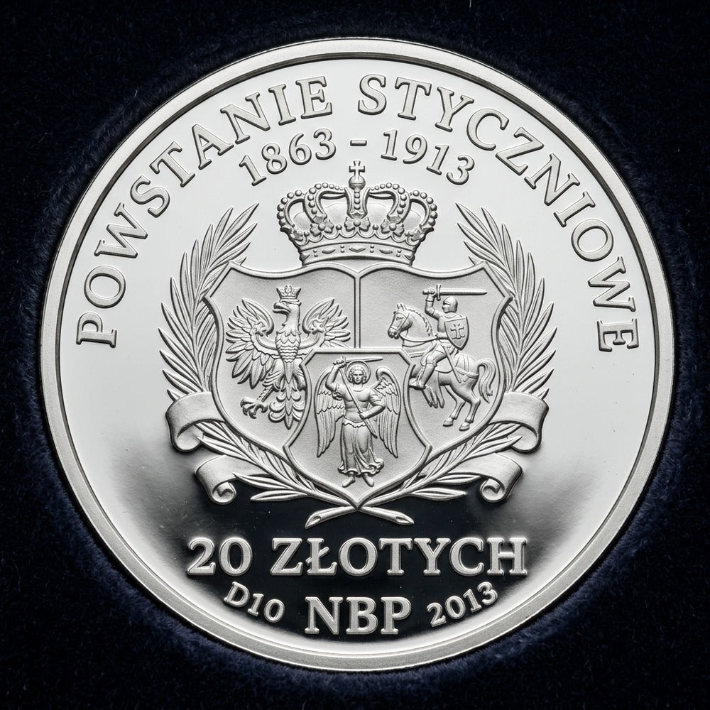 Srebrne 20 Złotych NBP 2023 Powstanie Styczniowe – 160. Rocznica